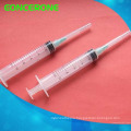 Hot Sale Medical Plastic 3 Parts Disposable Syringe (10ml)